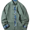 Ropa étnica tradicional china para hombres Tops camisas orientales ropa de lino estilo Vintage traje Tang 30491