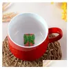 Mugs Mugs 3D Lovely Coffee Mug Heat Resisting Cartoon Animal Ceramic Cup Christmas Gift Many Styles 11 C R Drop Delivery 2024 Home Gar Dhppy