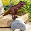 ElectricRC Animals RC Dinosaur Tyrannosaurus Rex Intelligent rc Animal Toy Infrared Remote Control Walking Figure Electric Toys for Kids 231114