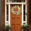 Decorative Flowers Decorations Summer Spring Front Decor Wreath Outdoor/Indoor Wall Porch Party Artificial Plain Christmas For Outside