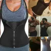 Réservoirs pour femmes Camis Stock local Shapermint Femmes Taille Entraîneur Corset Zipper Vest Top Body Shaper Cincher Tank T