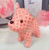 12style Designer Cartoon Animal Small Dog Creative Key Accessories PU