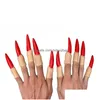 Party Favor Halloween Day Props Vampire Zombie False Finger Sets Ghost Witch Fingernils Decoration WA1042 Drop Delivery Home Garden DHMRK