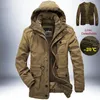 Mens Down Parkas Parkas Outdoor Windbreaker Winter Jacket Män tjock kvalitet Cashmere Liner Löstagbar 2 i 1 MultiCocke Coats 231114