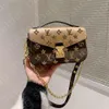 10A Pochette Metis aus echtem Leder, Luxus-Geldbörse, Mini-Geldbörsen, Umhängetasche, Designer-Tasche, Damenhandtasche, Umhängetaschen, Designer-Damen-Luxushandtaschen, Satteltaschen