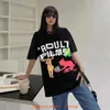 Designermode Kleidung Herren T-Shirts T-Shirt Cpfm Kanyes Co Br ed Fei Dong Little Devil Bomb Foam Print Kurzarm Rundhals Vielseitiges T-Shirt Männer Frauen