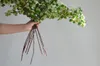 Decorative Flowers 29" Artificial Green Budding Branch Faux Spring Plant Stem Fake Plants Wedding Home Table Kitchen Decorations DIY Floral