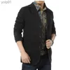 남성용 재킷 고품질 플러스 크기 스프링 가을 남성 빈티지 캐주얼 세척면 3 단추 트라이 슈트 재킷 재킷 코트 블레이저 릴 231116