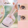 Eyelash Curler Pink Electric Charging Model Fast Heat Portable Shaping and Lasting Curling Clip 231115