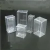 Jewelry Boxes 10pcs PVC Transparent Candy Box Birthday Wedding Favor Holder Chocolate Gift Boxes Event Sweet Candy Jewelry Packing Plastic Box 231115