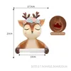 Toilet Paper Holders Deer Roll Holder Tissue Rack Bathroom Kitchen Wall Mounted Hanging Shelf Animal Cute Cartoon Decorative 231115