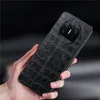 Äkta läderkrokodil Slim Case för Huawei Mate X3 Retro Business Alligator Armor Cover