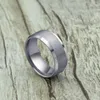 Anéis de banda anel masculino moda aço preto clássico anel para homens casamento bandas jóias masculinas 231114
