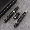 Promotion Office / Pens Extend-retract Fountain Box No Luxurs Stationery Black School Ink Calligraphy Blue Pen Rbwct