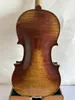 Master 4/4 Violin Stradi model 1PC flamed maple back spruce top hand made K3141