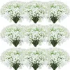 装飾的な花20.5インチの人工ベビーブレース偽のジプソフィラ植物結婚式のための家庭用diy装飾用の花束