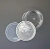 Plastic blikjes aanpassen Lege flessen Aangepaste etiketten beschikbaar Food Grade potten Container Plastic blikje van 3,5 gram 100 ml Kindveilige verpakking