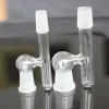 Mini collecteur de cendres de récupération, angle de 45 degrés, adaptateur en verre pour joint mâle et femelle pour bangs en verre ZZ