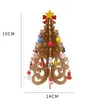 Andere Event-Party-Zubehör, kreativer DIY-Holz-Weihnachtsbaum, Schaufenster, Einkaufszentrum, Desktop-Display, Requisiten, Ornament, Weihnachtsgeschenke, Dekoration, Ornamente 231115