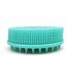 Brosses de nettoyage Brosses de nettoyage du corps en Sile épurateur luffa brosse de douche de bain exfoliante douce pour enfants sensibles femmes hommes toutes sortes Dhniz