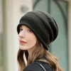 Berets Classic French Artist 100 Wool Hat Unisex Winter Fashion Windproof Warm Drawcord Solid Color Crimp Knitted Cap Pile Style 6