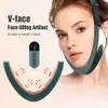 Ansiktsvårdsanordningar Mikroström Face Lift Machine Vibrator Slimming Massager Double Chin Remover EMS V Line Lift Belt Cellulite Jaw Device 231114