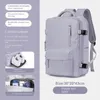 Mochila de viagem cabine Aeronaves Grande capacidade à prova d'água bagagem compartimentada seca e molhada Mochila para laptop carregamento USB externo