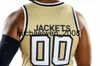 Mich28 Georgia Tech Yellow Jackets College Basketball Jersey 12 Khalid Moore 13 Coleman Boyd 14 David Didenko 2 Shembari Phillips cosido personalizado