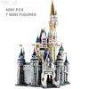 Block Ny kompatibla 43222 Princess Castle Modular Building Blocks Bricks Education Kids Christmas Födelsedagspresenter Toy 71040 16008 Bästa kvalitet