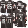 Myles Garrett Nick Chubb Amari Cooper Deshaun Watson Joe Thomas Denzel Ward Elijah Moore David Njoku Bernie Kosar Jerome Ford Martin Emerson Jr. Fotbollströjor