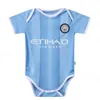 Bebês 23 24 HAALAND SOCCER JERSEYS GREALISH MANS CITIES RUBEN MAHREZ BERNARDO DE BRUYNE FODEN Homem camisa de futebol uniforme casa fora terceiro filho