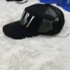 Новая шляпа Sun Hat Fashion Ball Caps Fashion Черно -белая бейсбольная шапка Правильная буква вышивка CE Корейский спортивный на открытом воздухе