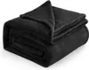 Couvertures Couverture polaire Queen Black Bed Soft Léger Peluche Fuzzy Cosy Luxury Microfibre 231115