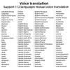 Suporte para tradução de digitalização 116 idiomas tradutor digital ocr leitura de digitalização para dexia caneta scanner texto para fala