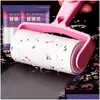 Lint Rollers & Brushes Reusable Lint For Clothes Pellet Cat Hair Pet Washable Sticky Roller Sofa Dust Collector Drop Delivery Home Gar Dhq7V