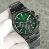 Masowe męże Watch wszystkie opaski ze stali nierdzewnej Wodoodporne męskie zegarki Designer Watches Wysokiej jakości Stopwatch Luksusowe zegarek na męskie urodziny Prezent Bożego Narodzenia 42 mm tarcza