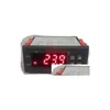Instruments de température Régulateur de température numérique en gros Thermostat LCD Régulateur Thermostats avec capteur 12V 24V AC 110V 220V Stc Dh7Wm