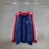 Pull à capuche en tricot à col rond pour hommes, pull chaud avec lettres imprimées, manches longues, vêtements longs en fourrure, sweat à capuche décontracté pour hommes, vêtements pour femmes, taille S-XXL