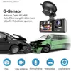 Carro DVRs Carro DVR HD 1080P Dentro do Veículo Dash Cam Gravação de Três Vias DVRs Registrador Dashcam Gravador Câmera Loop Camcorder Vídeo T4H9 Q231115