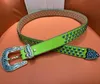 4.0 BB Simon Belt for Men Damesbanden met volledige strasswit Witte groene meerdere stijlen taillebanden als verjaardagscadeau