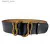 Ceintures Larges ceintures de créateurs pour femmes de haute qualité marque de luxe en cuir véritable grande taille Corset ceinture grande taille ceinture nouveau Q231115