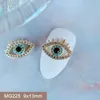 Nail Art Decoraties 10 stuks Luxe Demon Devil's Blue Eye Zirkoon Kristallen s Sieraden Nagels Accessoires Charms Benodigdheden 231114