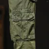 Pantaloni da uomo Plus size Mens Cargo impermeabile pantaloni maschi militari multipli jogger da esterno pantalone maschi tattici 2023