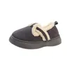 GAI GAI GAI Designer Fur Slip on Cotton Women Brown White Dark Grey Black Plush Shoes Womens Soft Soles Outdoor Winter