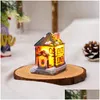 Christmas Decorations Christmas Decorations Light House Kerstdorp Village For Home Xmas Gifts Ornaments Year Natale Navidad Noel 22112 Dh36C