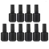 Gel à ongles 10 pièces bouteille de vernis vide conteneurs de voyage anti-fuite bouteilles de support stockage en verre