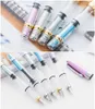 8 Pens Sales Ink 3008 Students Fountain Transparent Pen Write Wingsung Nib Stationery 05mm Promotion Fine Piston Office Colors Gdqfm