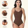 Women's Shapers Women Thong Bodysuit Push Up Buttock Slimming Sheath Flat Belly Hip Lifter Abdomen Reducing Girdles Jumpsuit Body Waist