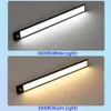 العناصر الجديدة LED Motion Sensor Light Night Wireless USB تحت خزانة المطبخ غرفة نوم الخزانة الداخلية الإضاءة 231115