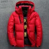 Męskie Down Parkas Custom Your Solid Solid Kurtka z kapturem zimowe powłoki z kapturem stojak na kołnierz puffer Outdoat Forl231115